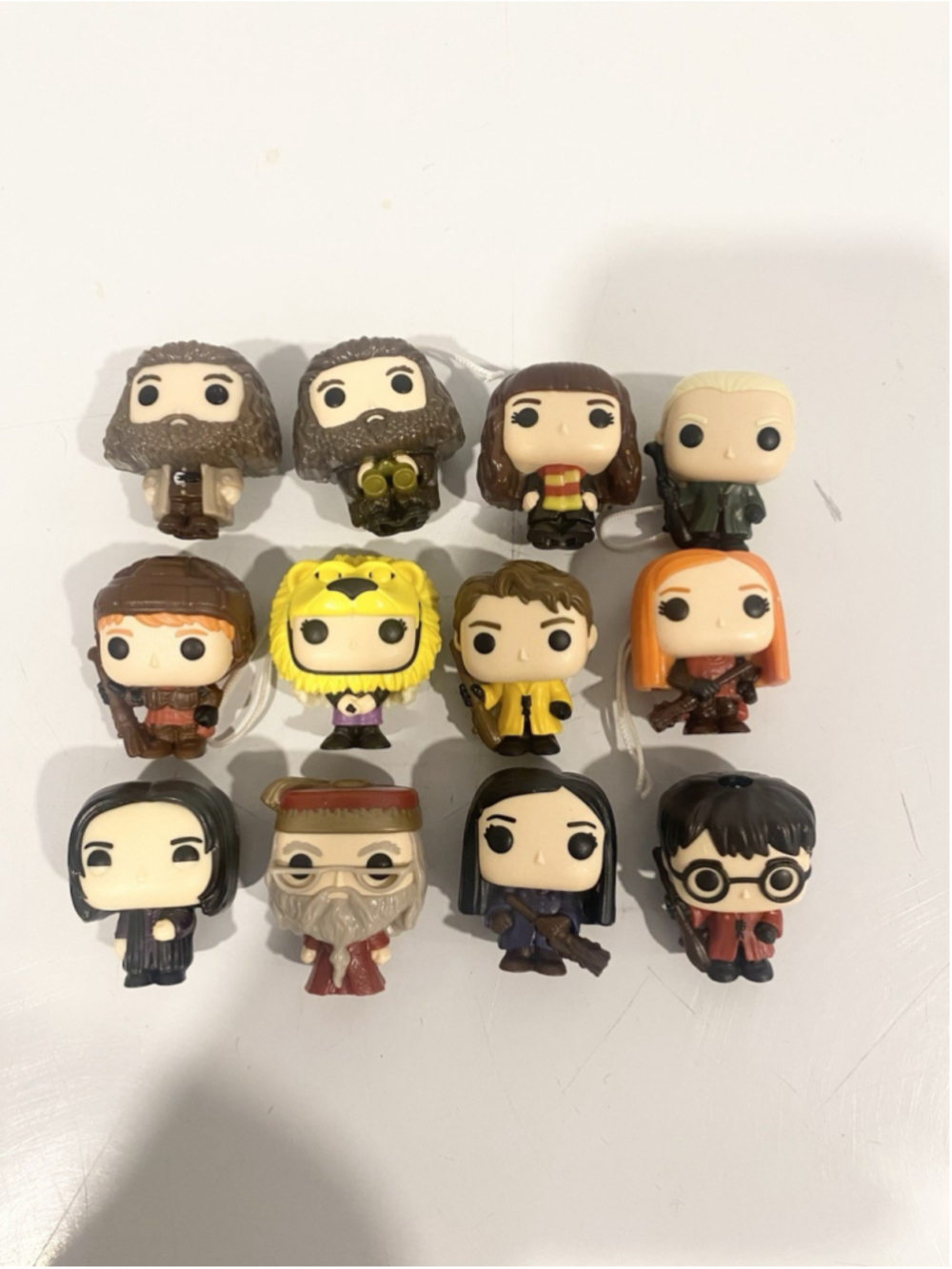 Kinder Joy Harry Potter Funko Figures Lot of 12 Hagrid Hermione Dumbledore